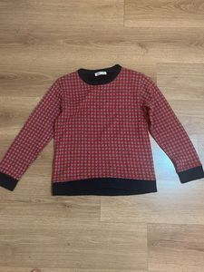 Korean Houndstooth Pullover