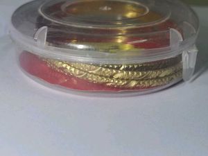 Set of Gold Tone Bangles
