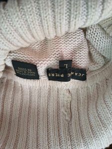 Striped Turtleneck Sweater