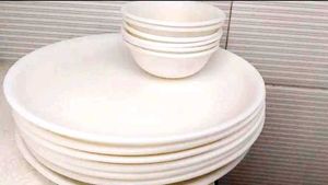 White Plate and Bowl Set 10 Each