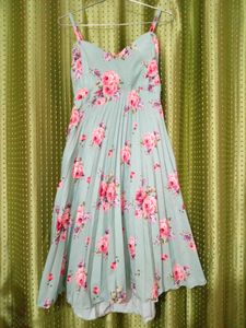 Floral Pleated Sundress