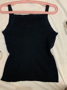 Elegant Black Sleeveless Top