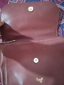 Baggit Maroon Crossbody Bag