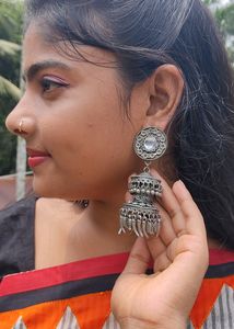 Oxidized Earrings