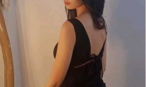 Black Embellishments Back Tie Top