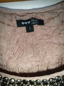 Beaded Fringe Top Size 32- 34 inches S/M