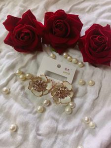 Floral Drop Earrings