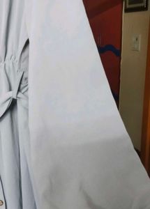 Elegant Button-Down Midi Dress