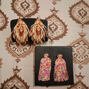 Set Of 2 Boho Earrings