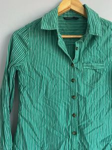 Striped Green Shirt