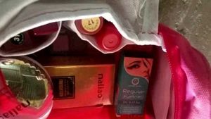 Pink Travel Toiletry Bag