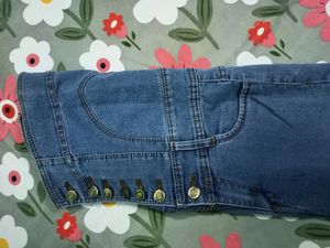 HIGH WAIST DENIM JEANS