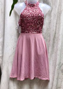 Sparkly Pink Party Dress
