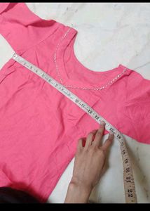 Elegant Pink Kurta Set