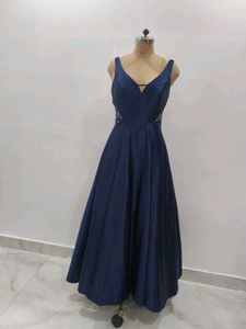 Elegant Navy Blue Dress
