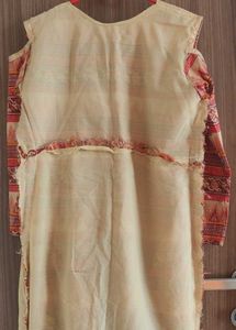 Indowestern Cold Shoulder Ethnic Dress