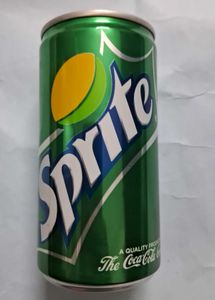 Sprite Vintage Empty Can