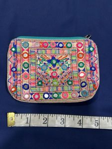 Multicolour Mirror Pouch