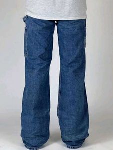 high quality heavy baggy jeans