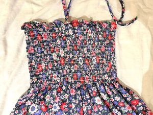 Beautiful Halter Smocking Top