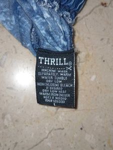 Acid Wash Denim Jacket