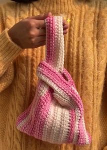 *ੈ𑁍༘⋆Crochet Japanese Knot Bag*ੈ𑁍༘⋆