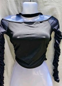 SEXIEST BLACK CROP TOP