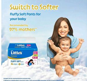 Baby Diaper M Size 32 Pant With Pencil Set