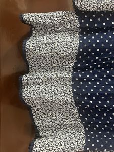Fame Forever Ink Blue Floral Print Top