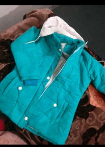 Stylish Teal Winter Jacket