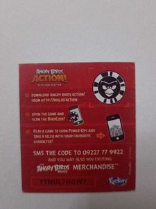 Kurkure Angry Birds 12 Cards
