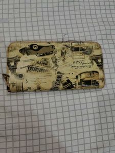 Paris Print Wallet