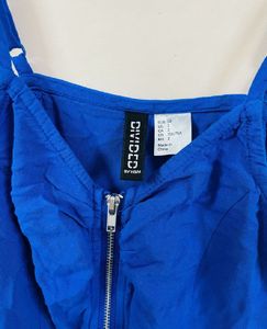 H &amp; m Blue Dress