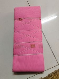 Pink Silk Cotton Saree....