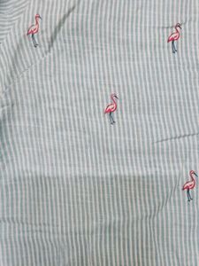 Flamingo Print Shirt