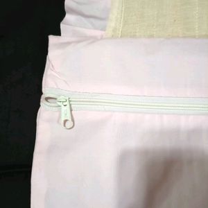 2 Pink Pillow Cover Set