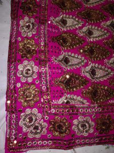 Beautiful 😍 Rani Pink Designer Saree