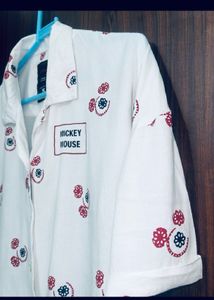 Mickey Mouse Printed Casual Shirt