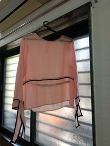 Peach Long Sleeve top