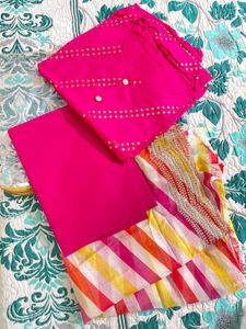 Brand New Semi Stitched Kurta Set Fabric