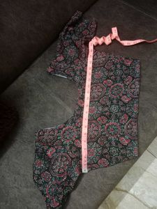 New Set Mundu And Stitched Blouse For Womens