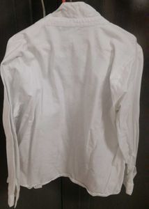 White Button-Down Shirt