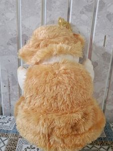 Doll With Brown Hat And Dress