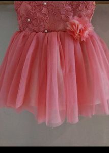 Cute Pink Tulle Dress