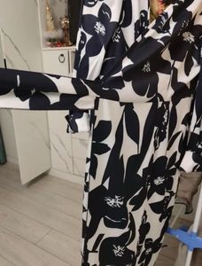 Western Midi Wrap Dress From Shein