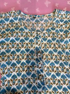 Floral Print Tunic Top