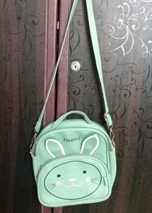 Cute Rabbit Sling cum Backpack