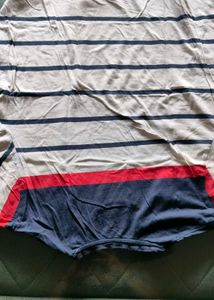 Striped Crew Neck T-Shirt