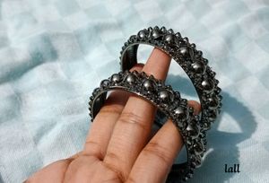 Black Metal Bangles