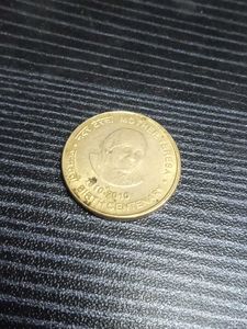 1910 Very Rare 5 Ruppee Coin
